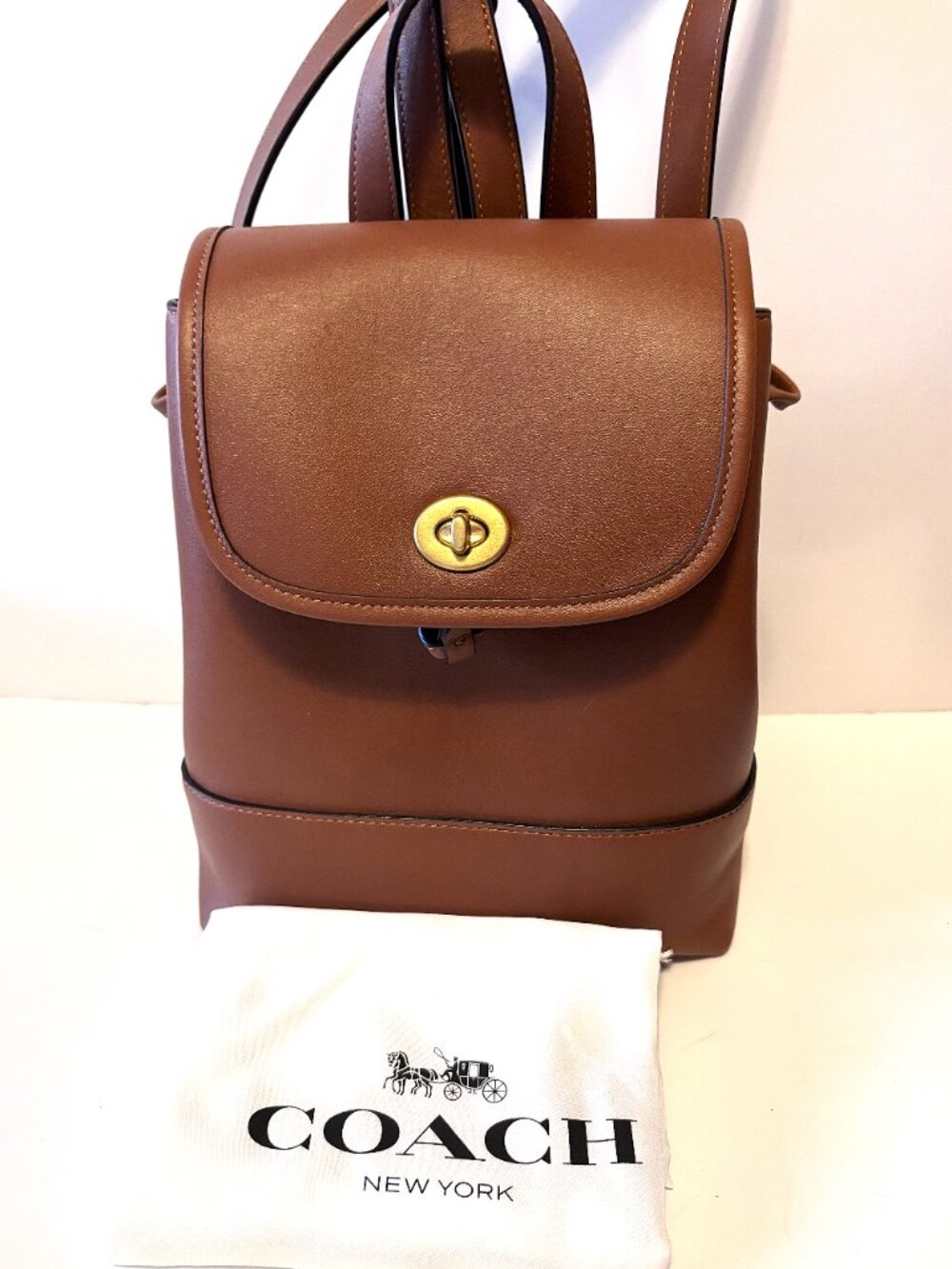 Coach Turn-Lock Backpack - Picture 2 of 10